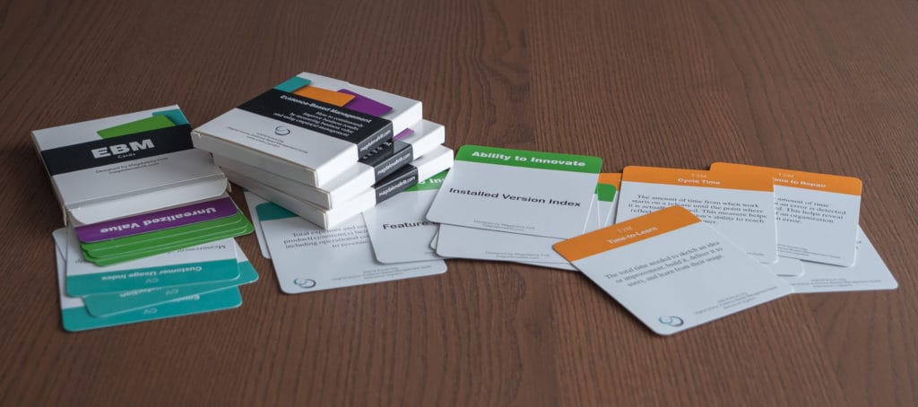 Evidence Based Management cards