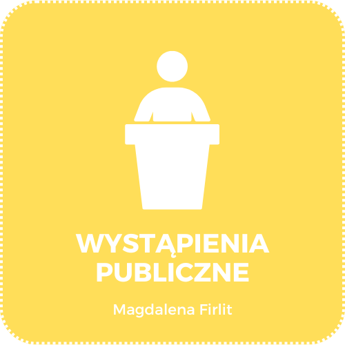 logo Warsztaty z wystąpień publicznych by Magdalena Firlit